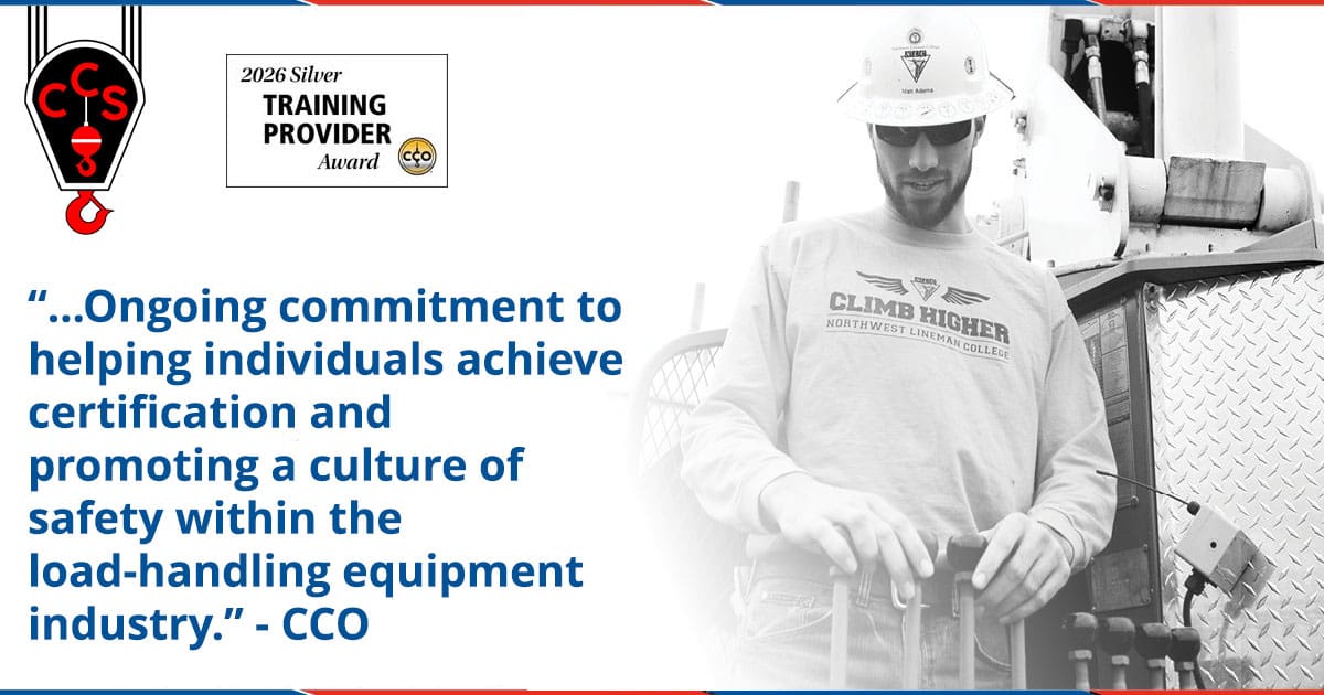 CCO 2026 silver training provider award